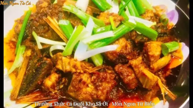 Thưởng Thức Cá Đuối Kho Sả Ớt - Món Ngon Từ Biển